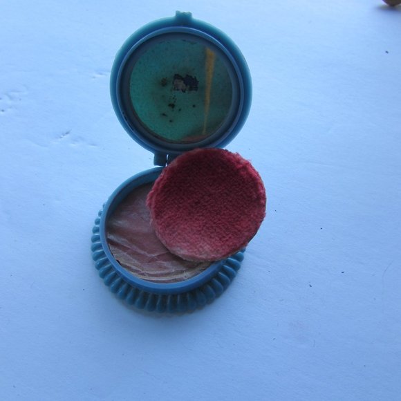 SALE Vintage Deco Style Cara Nome Rouge Compact - Picture 5 of 6